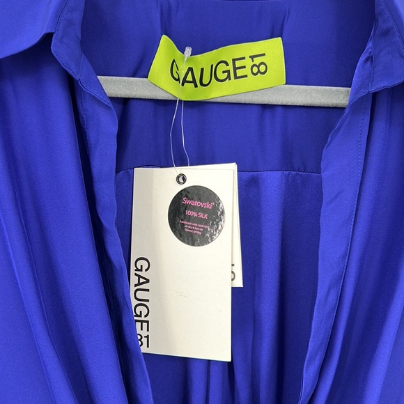 GAUGE81 Naha Short Dress in Ultramarine Large - Picture 6 of 8